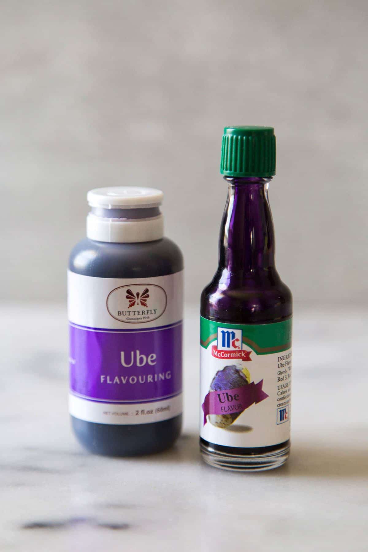 two commonly found ube extract or ube flavoring