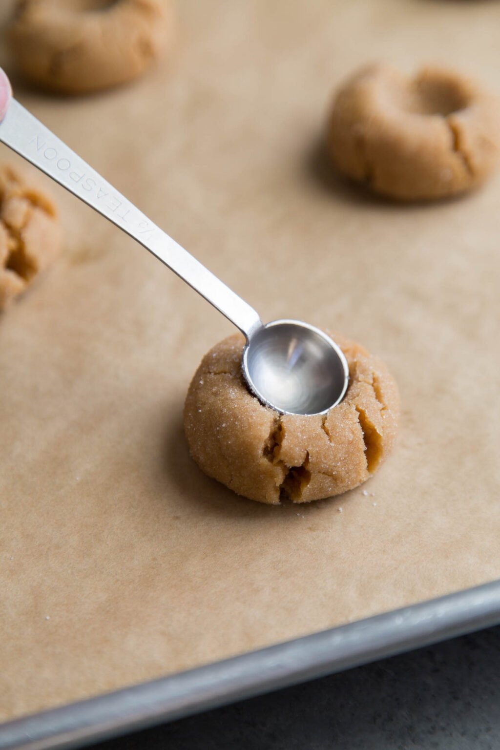 Peanut Butter Thumbprint Cookies The Little Epicurean