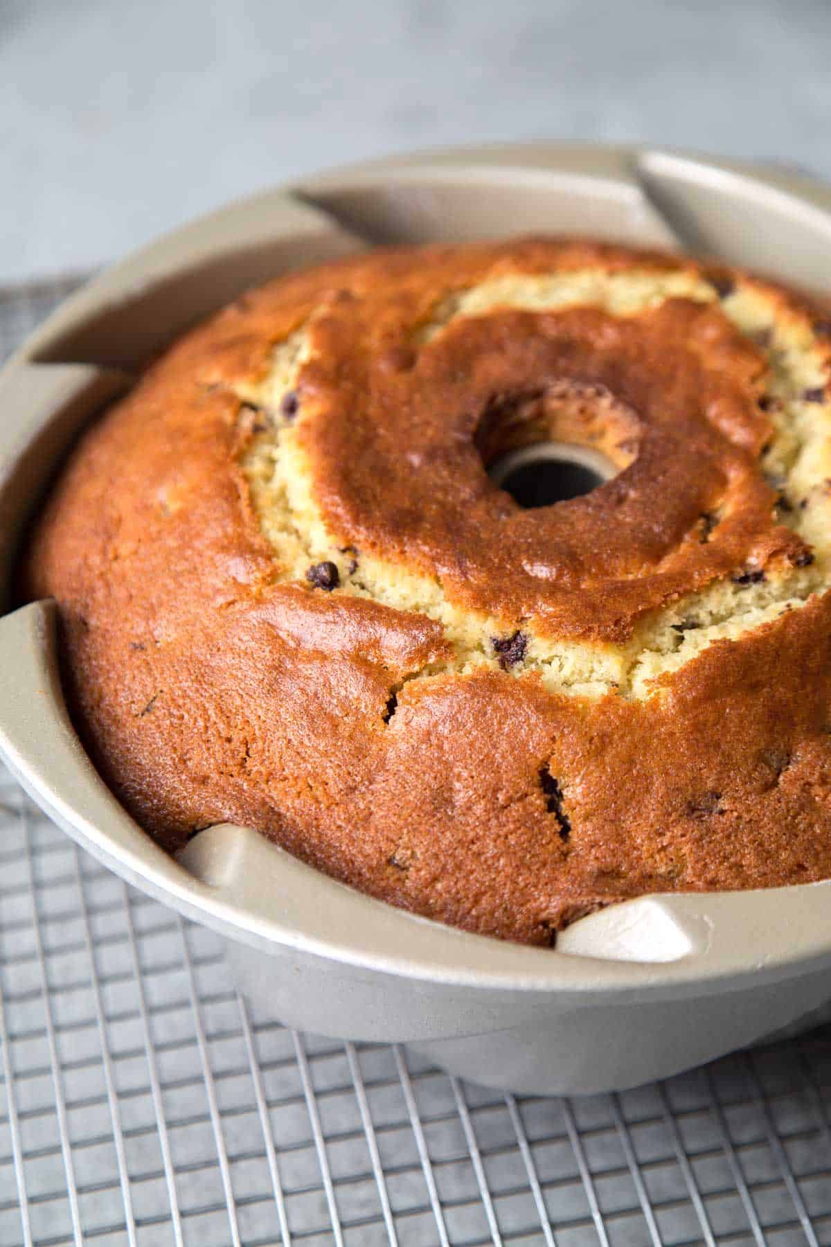 Chocolate Chip Bundt Cake The Little Epicurean