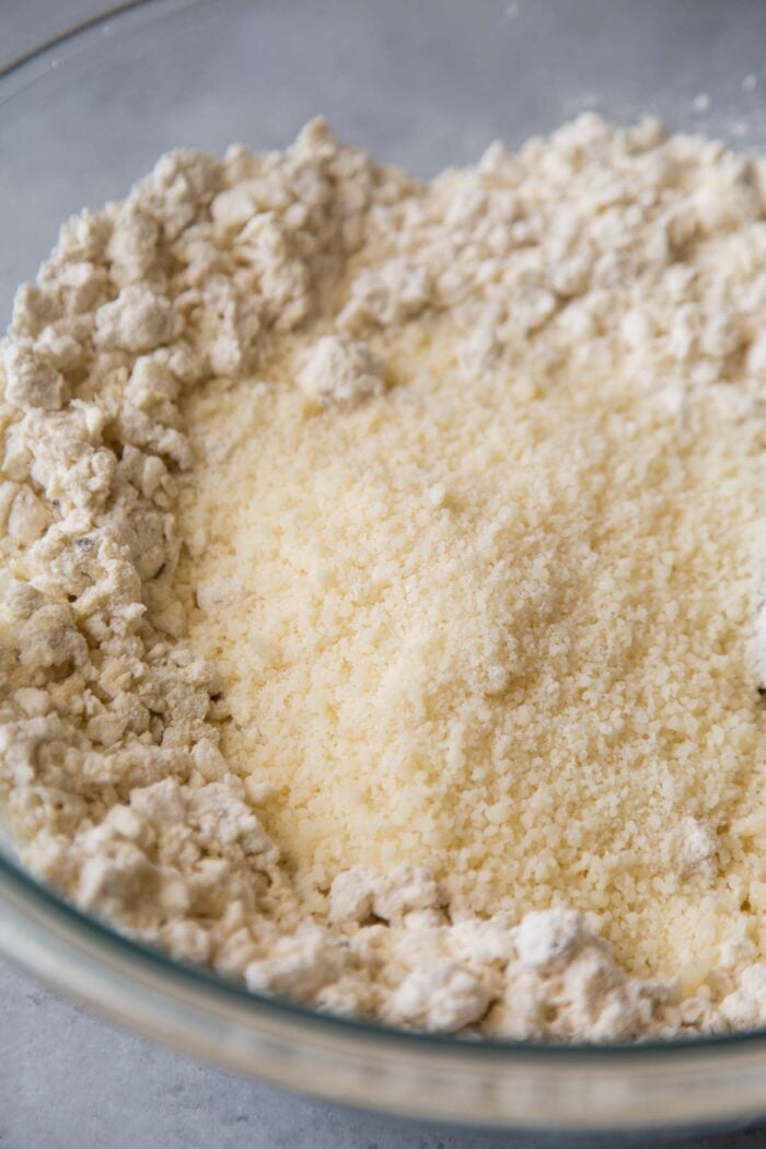 add cheese to scone dough.