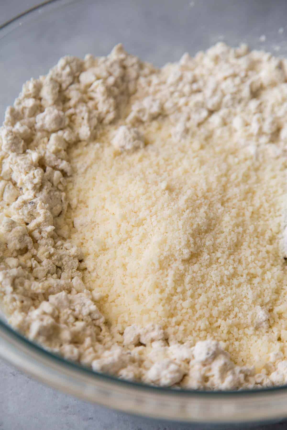 add cheese to scone dough.