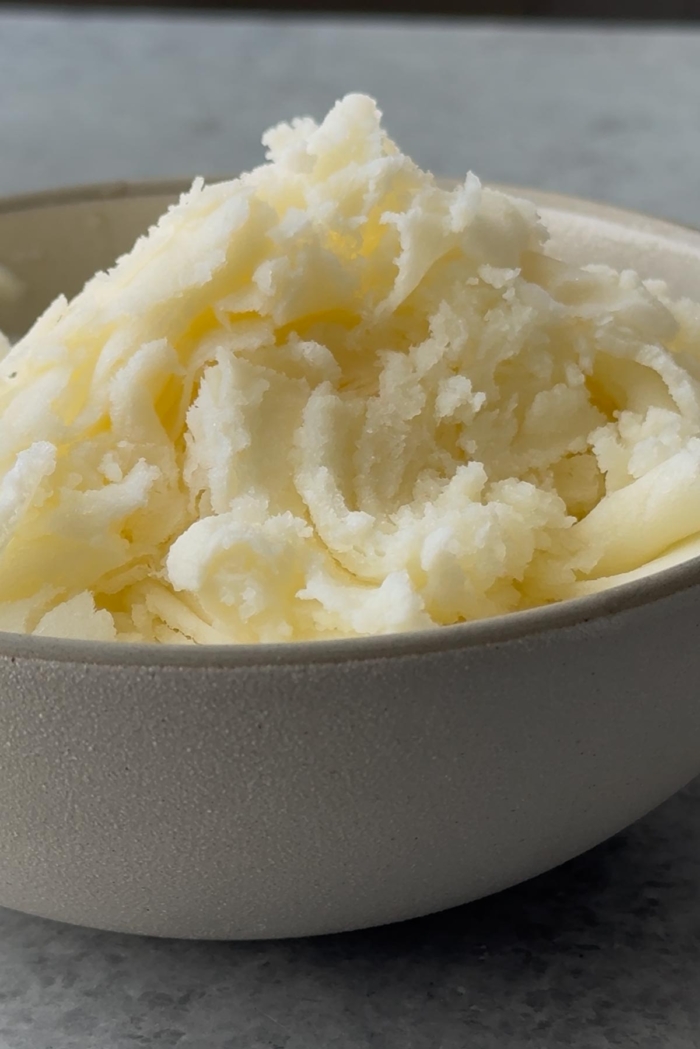sweet, creamy, fluffy shaved sweet milk ice in bowl. 