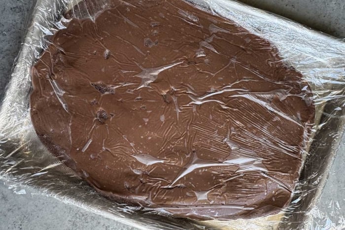 quickly chill pastry cream in the freezer.