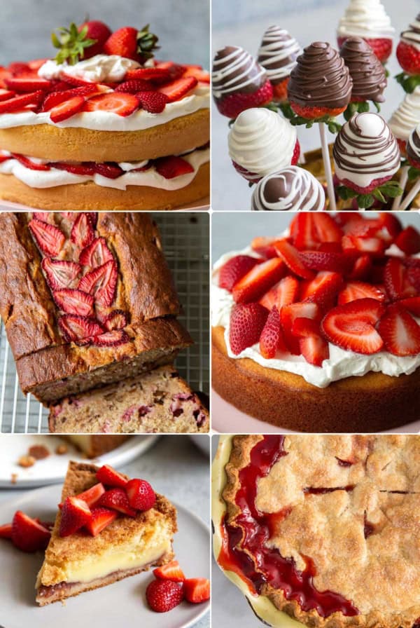 featuring collection of fresh strawberry recipes.
